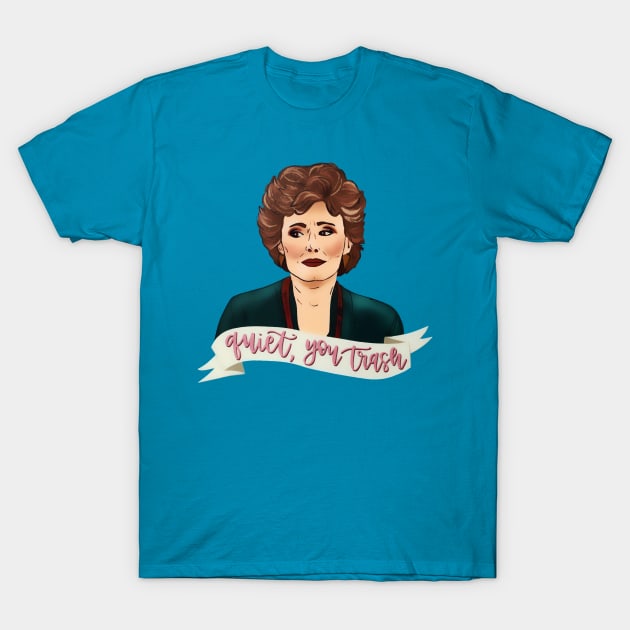 golden girls blanche devereaux T-Shirt by sudaisgona